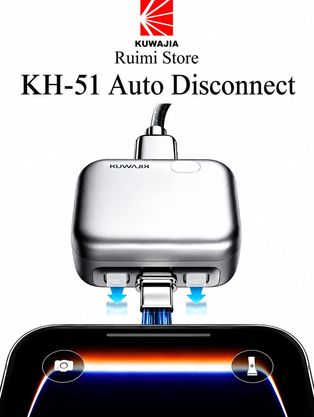 Smart Charger Adapter Auto Power Disconnector Guard Every Mobile